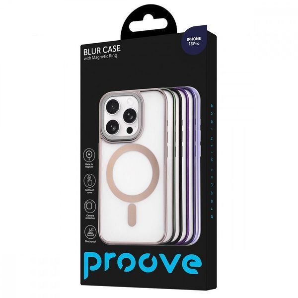 Чохол Proove Blur Case with Magnetic Ring iPhone 13 Pro Green 656-04180 фото