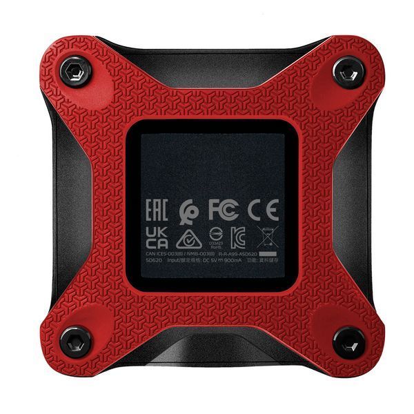 Портативный SSD ADATA SD620 512GB USB 3.2 520/460Mb/s Red SD620-512GCRD фото
