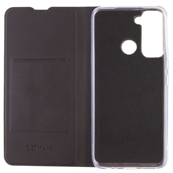 Кожаный чехол-книжка GETMAN Elegant для TECNO Pop 5 LTE Черный 555-01544 фото