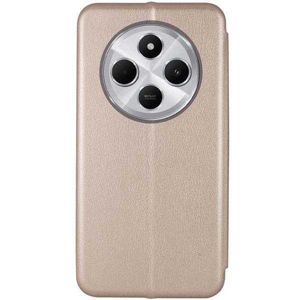 Шкіряний чохол-книжка Classy для Xiaomi Redmi 14C / Poco C75 Gold 777-05459 фото