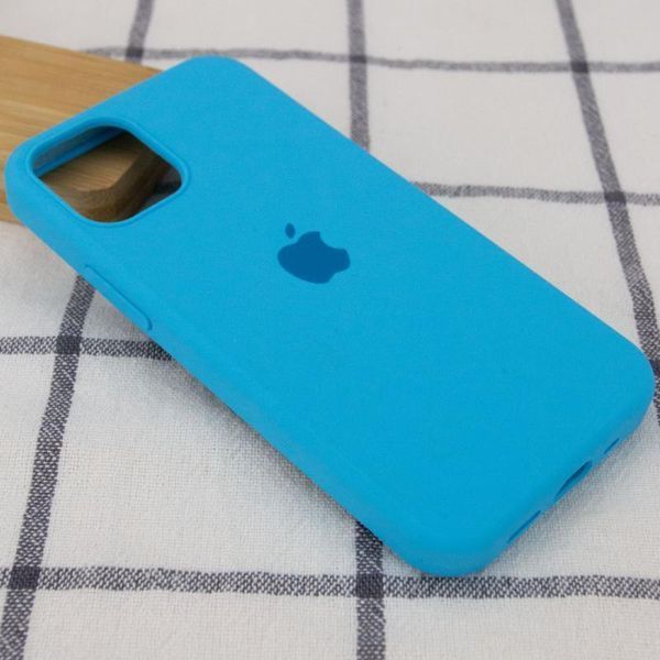 Чохол Silicone Case Full Protective для Apple iPhone 14 Plus (6.7") Blue 555-04025 фото