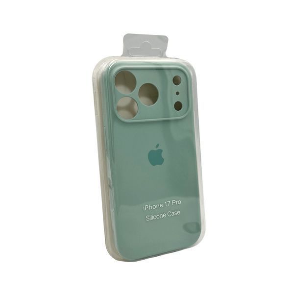 Силіконовий чохол з закритою камерою для iPhone 17 Pro Turquoise 666-04243 фото