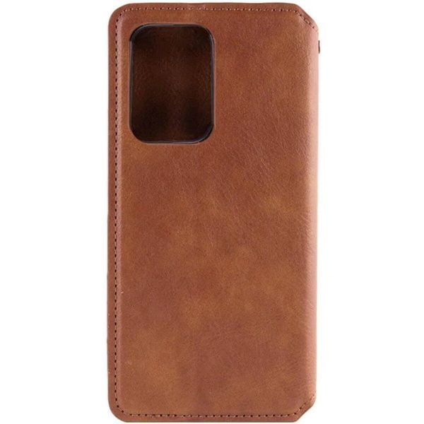Чехол-книжка Rubic Leather для Xiaomi Redmi 13 4G Brown 666-02918 фото
