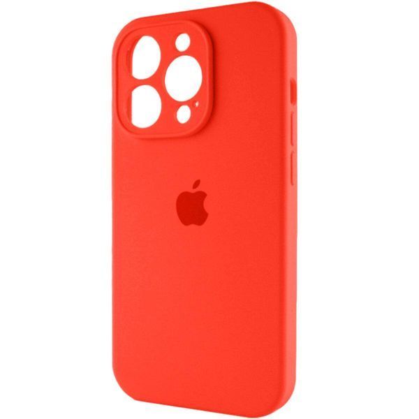 Силіконовий чохол з закритою камерою для iPhone 15 Pro Max Red 666-01148 фото