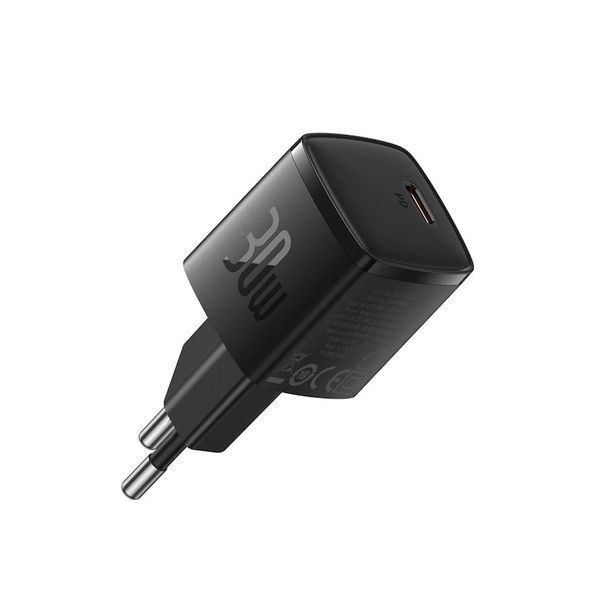 Мережевий зарядний пристрій Baseus Cube Pro Fast Charger 1C 30W EU Black CCXF000301 фото