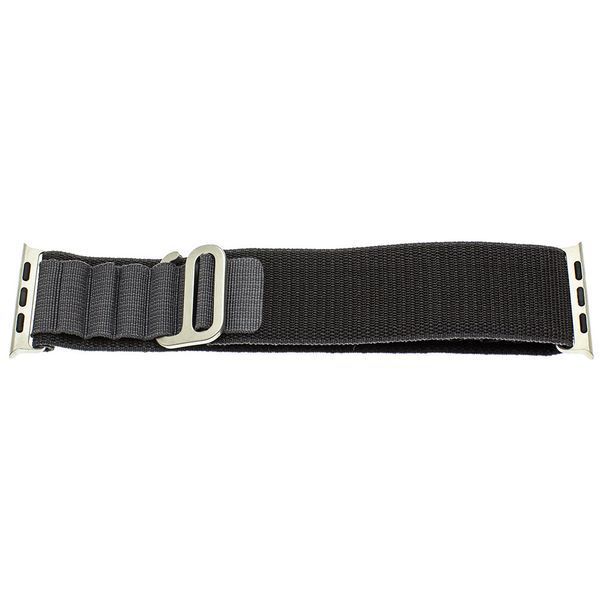 Тканинний ремінець Alpine Loop для Apple Watch 38/40/41 mm Dark-grey 212-00507 фото