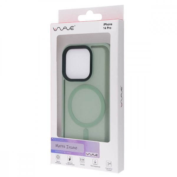 Чехол WAVE Matte Insane Case with Magnetic Ring для iPhone 14 Pro Deep purple 656-07826 фото