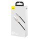 Кабель Baseus Cafule Series Metal Data Cable USB to IP 2.4A 2m Black CALJK-B01 фото 2
