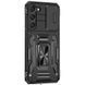 Ударопрочный чехол Camshield Army Ring для Samsung Galaxy S21+ Black 777-05059 фото 5