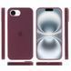 Чохол Silicone Case Full Protective для Apple iPhone 16e\17e (6.1") Plum 555-04075 фото 3