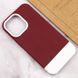 Чохол TPU+PC Bichromatic для Apple iPhone 13 Pro (6.1") Wine / White 555-03975 фото 4