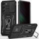 Ударопрочный чехол Camshield Army Ring для Samsung Galaxy S21+ Black 777-05059 фото 1