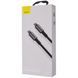 Кабель Baseus Tungsten Gold Fast Charging Type-C to Type-C 100W (2m) Black CATWJ-A01 фото 2