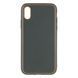 Чохол Leather Gold with Frame для iPhone X/Xs Navy Green 207-00380 фото