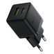 Мережевий зарядник пристрій Baseus Palm Fast Charger C+U 30W EU Cluster Black 656-01406 фото 4