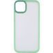 TPU+PC чехол Metal Buttons для Apple iPhone 14 (6.1") Мятный 777-08301 фото 2