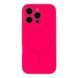 Чохол Glow Silicone Case Full Camera with Magsafe для iPhone 16 Pro Hot pink 214-04075 фото