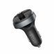 Автомобільний зарядний пристрій з FM-модулятором HOCO E41 In-car audio wireless FM transmitter Black 656-00579 фото 5