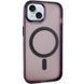 Чохол TPU+PC Lily with MagSafe для Apple iPhone 14 (6.1") Dark Purple 214-03603 фото 1