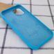 Чохол Silicone Case Full Protective для Apple iPhone 14 Plus (6.7") Blue 555-04025 фото 3