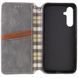 Шкіряний чохол-книжка GETMAN Cubic (PU) для Samsung Galaxy A57 5G Grey 777-09165 фото 4