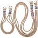 Чехол TPU two straps California для iPhone 13 Pro Max Beige 208-05672 фото 5