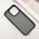 TPU+PC чехол Metal Buttons для Apple iPhone 16 Pro (6.3") Черный 777-08251 фото 4