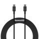 Кабель Baseus Superior Series Fast Charging Type-C to Type-C PD 100W (2m) Black CATYS-C01 фото