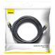Кабель Baseus Cafule 4KHDMI Male To 4KHDMI Male Adapter Cable 5m Black CADKLF-H01 фото 2