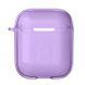 Футляр TPU Colorful для навушників Airpods 1/2 Purple 203-00395 фото 2