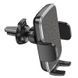 Автодержатель для телефона HOCO CA94 Polaris push-type air outlet car holder Black 6931474758507 фото 4