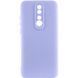 Чехол TPU GETMAN Liquid Silk Full Camera для Xiaomi Redmi 8 Сиреневый / Light purple ILSO-00000073799-19 фото