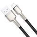 Кабель Baseus Cafule Series Metal Data Cable USB to IP 2.4A 2m Black CALJK-B01 фото 3