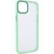 TPU+PC чехол Metal Buttons для Apple iPhone 14 (6.1") Мятный 777-08301 фото 1