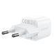 Сетевое зарядное устройство ACEFAST A73 mini PD20W GaN single USB-C charger set (C3-03) White 656-01279 фото 3