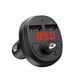 Автомобільний зарядний пристрій з FM-модулятором HOCO E41 In-car audio wireless FM transmitter Black 656-00579 фото 1