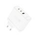 Мережевий зарядний пристрій BOROFONE BN11 Imperial PD100W three-port(2C1A) charger White 656-01340 фото 1