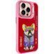 TPU+PC чохол Friends для iPhone 15 Pro (6.1") Pink Dog 555-00309 фото 1