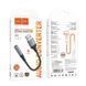 Аудиокабель HOCO LS36 USB-A to 3.5mm female, nylon braid, 0,12m, Black 6942007608879 фото 2