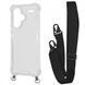 Чохол WAVE Clear Case With Strap для Xiaomi Redmi Note 13 Pro+ Black 208-05192 фото 1