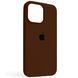 Чехол Silicone Case Full Protective для Apple iPhone 11 (6.1) Коричневый / Brown 208-06624 фото 1