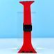 Силіконовий ремінець Thin Soft Narrow Magnetic Clasp для Apple Watch 38/40/41mm Red 212-02837 фото 1