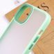 TPU+PC чехол Metal Buttons для Apple iPhone 14 (6.1") Мятный 777-08301 фото 5