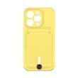 Чохол Colorfull Pocket Card з кишенею для карт для iPhone 14 Pro Yellow