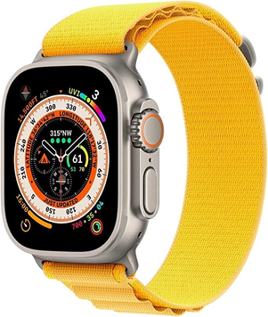 Тканевый ремешок Alpine Loop для Apple Watch 38/40/41 mm Yellow 212-00508 фото