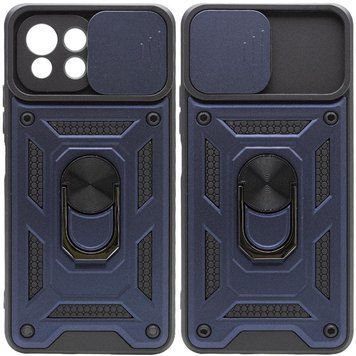 Ударопрочный чехол Camshield Serge Ring для Xiaomi Mi 11 Lite Blue 777-04692 фото