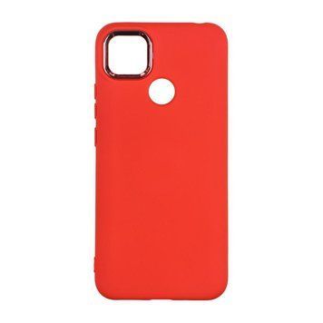 Чохол Silicone Cover Metal frame для Xiaomi Redmi 9C / 10A Red 208-03557 фото