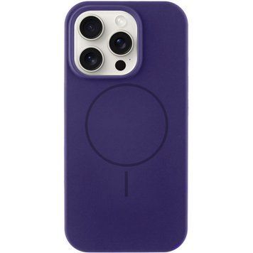 Силиконовый чехол с MagSafe для iPhone 16 Pro Elderberry 214-01562 фото