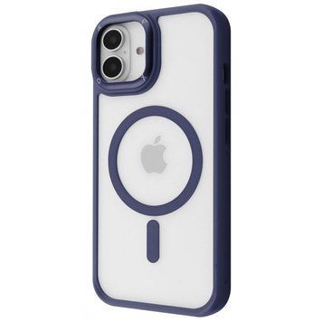 Чехол Proove Clear Essence Case with Magnetic Ring iPhone 16 Midnight Blue 656-04402 фото