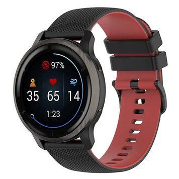 Ремінець Ribby для Smart Watch 20mm Black / Red 212-01456 фото